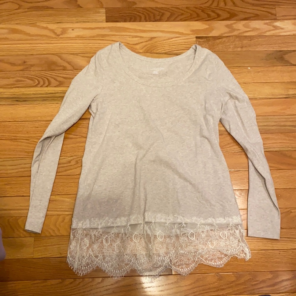 Long lace top
